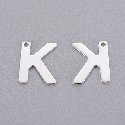 201 Stainless Steel Charms STAS-L232-007K-1