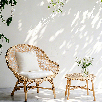 Natural Rattan Wicker AJEW-WH0410-271C-1
