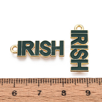 Irish Alloy Enamel Pendants ENAM-T023-02B-1