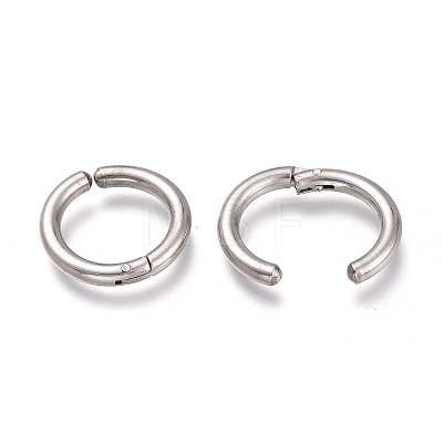 201 Stainless Steel Clip-on Earrings EJEW-O095-04B-1