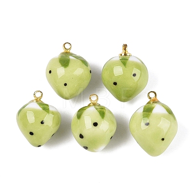 Handmade Porcelain Pendants PORC-N013-13B-03-1