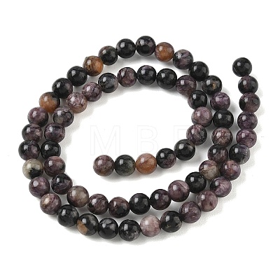 Natural Charoite Beads Strands GG-CBA6BAC-A05-1