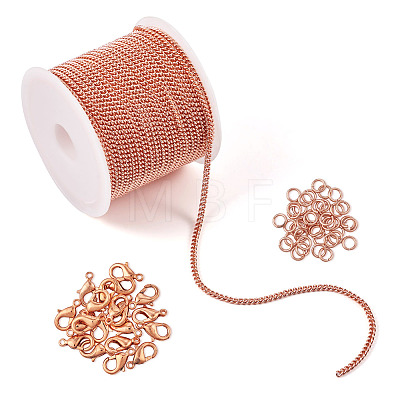 DIY Chain Bracelet Necklace Making Kit DIY-TA0005-08-1
