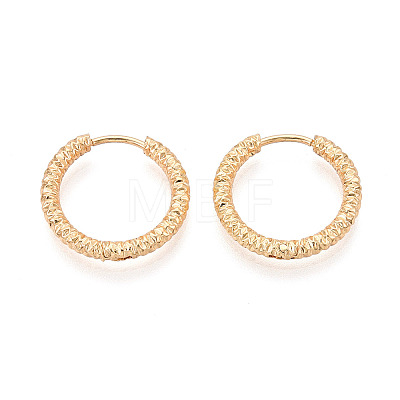 304 Stainless Steel Hoop Earrings STAS-T074-26G-1