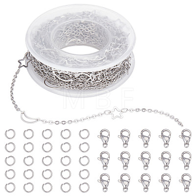 DIY Chain Necklaces Making Kits DIY-SC0020-80-1