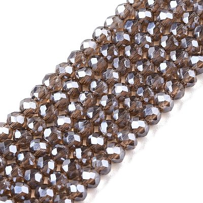 Electroplate Glass Beads Strands EGLA-A044-T2mm-A16-1