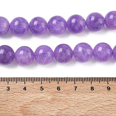 Dyed Natural Malaysia Jade Beads Strands G-G021-01D-01-1