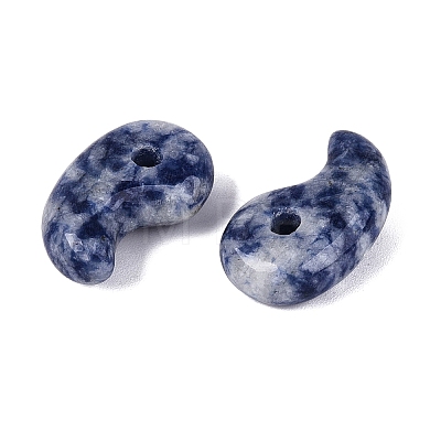 Natural Blue Spot Jasper Pendants X-G-S294-07B-14-1