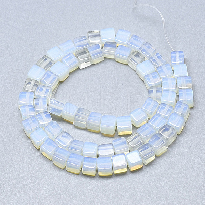 Opalite Beads Strands X-G-S357-G15-1