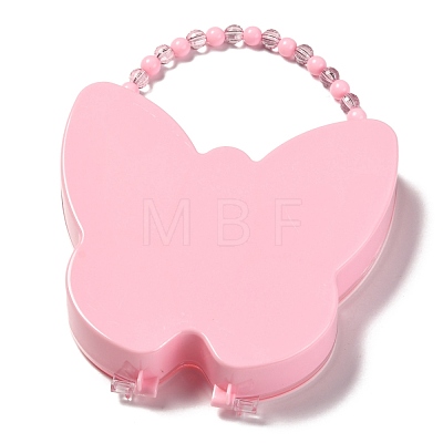 Butterfly Plastic Jewelry Boxes OBOX-F006-01-1