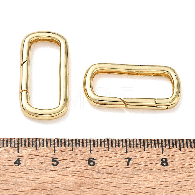 Brass Spring Gate Clasps
KK-CBA50B0-33G-1