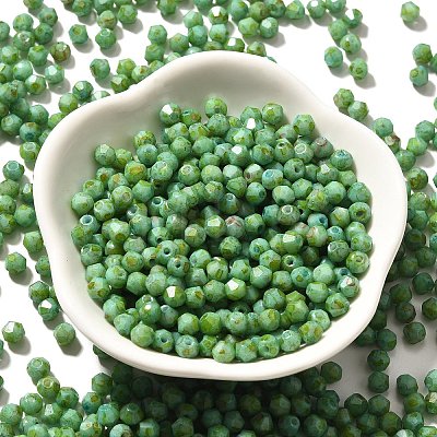 Picasso Baking Paint Glass Seed Beads SEED-A032-02A-05-1