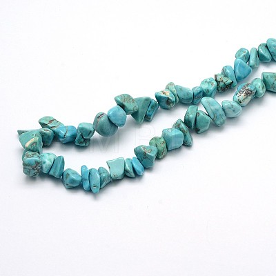 Synthetic Turquoise Beads Strands X-G-O049-B-43-1