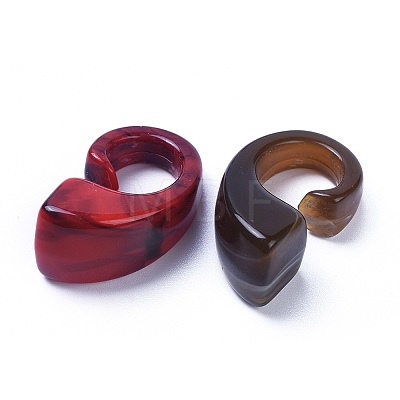 Acrylic Beads OACR-S021-11-M-1