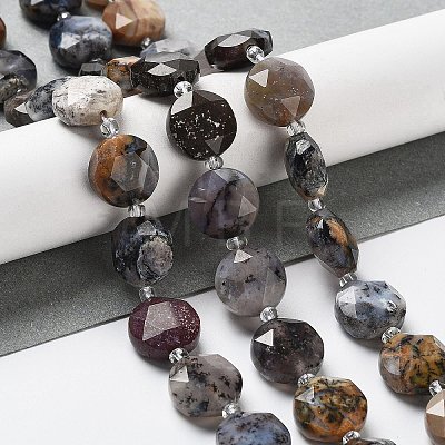 Natural African Opal Beads Strands G-NH0004-045-1