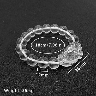 Pi Xiu Glass Beaded Stretch Bracelets for Women RK4668-1-1