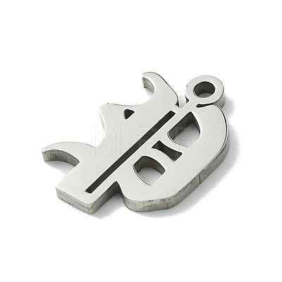Non-Tarnish 201 Stainless Steel Pendants STAS-B055-01P-P-1