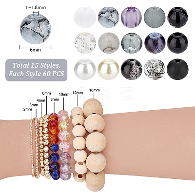 DIY Beads Jewelry Making Finding Kit DIY-PH0020-94-1