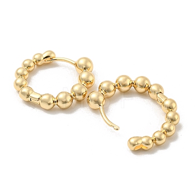 Brass Hoop Earrings for Women EJEW-E295-05KCG-1