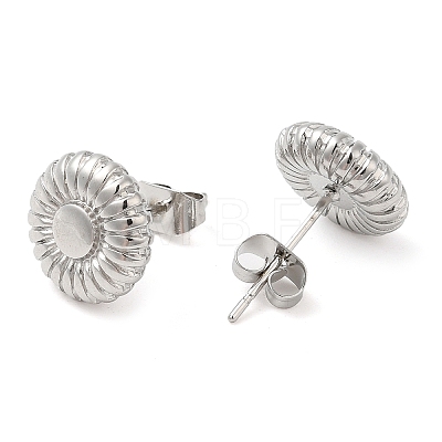 304 Stainless Steel Stud Earing for Women EJEW-M224-05P-1