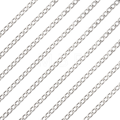  Oxidation Aluminum Curb Chains CHA-TA0001-17S-1