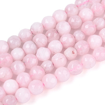 Dyed Natural White Jade Beads Strands X-G-T139-4mm-60-04-1