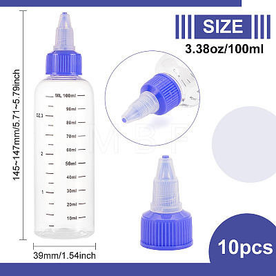 PET Squeeze Bottle AJEW-WH0258-692A-1