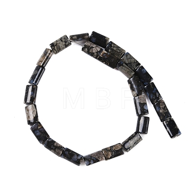 Natural Glaucophane Beads Strands G-C141-G01-01-1