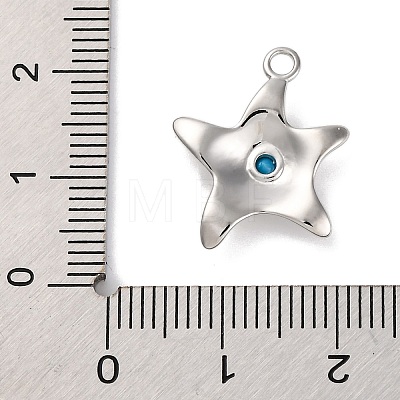 Summer Beach Dyed Synthetic Turquoise Pendants KK-U042-15P-1