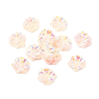 Luminous Resin Cabochons RESI-E033-02G-1