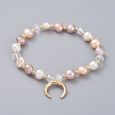 Charm Bracelets BJEW-JB04925-06-1