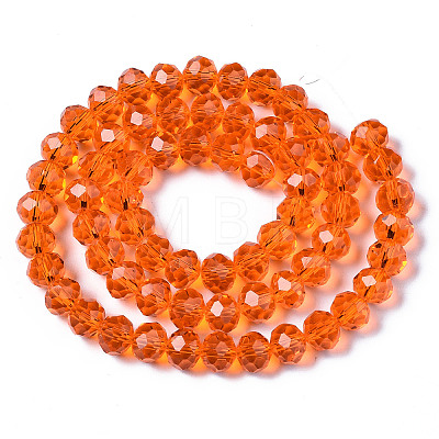 Glass Beads Strands X-EGLA-A034-T8mm-D25-1