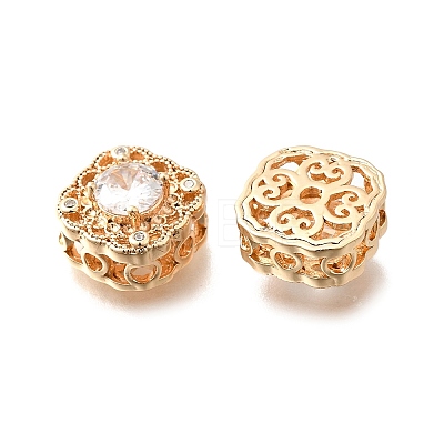 Brass Glass Beads KK-M318-38G-02-1