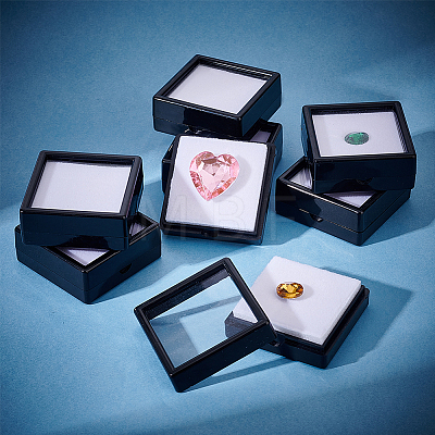 Acrylic Jewelry Box OBOX-WH0004-05B-1