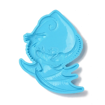 DIY Dragon Wrapping Heart Silicone Molds SIMO-C002-04-1