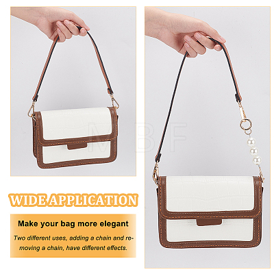 WADORN 1Pc PU Imitation Leather Bag Handles DIY-WR0003-27B-1
