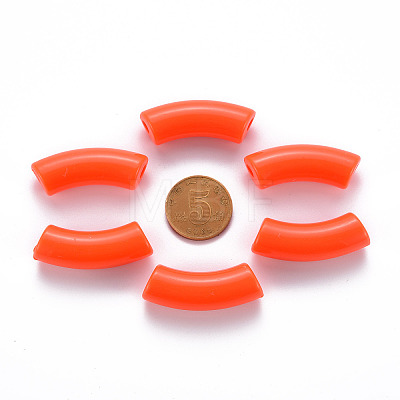 Opaque Acrylic Beads LS-MACR-S372-001B-S026-1