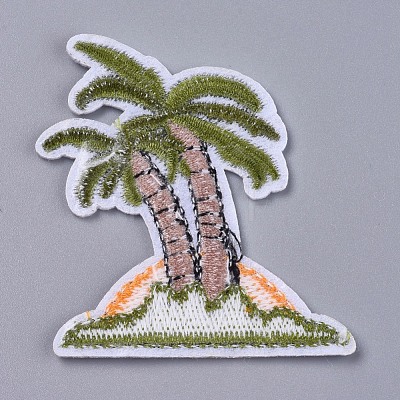Computerized Embroidery Cloth Iron On/Sew On Patches DIY-D030-D09-1