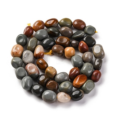 Natural Ocean Jasper Beads Strands G-G146-A12-01-1