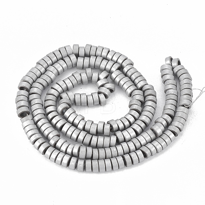 Electroplate Non-magnetic Synthetic Hematite Beads Strands G-T061-140M-1