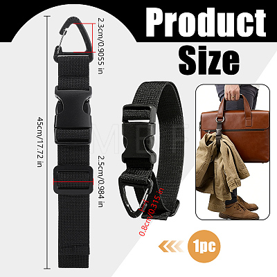 6Pcs Nylon Storage Straps AJEW-WR0004-07-1