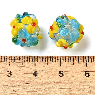 Handmade Lampwork Beads LAMP-B025-03B-19-1