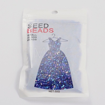 11/0 Two Cut Glass Seed Beads X-CSDB168-1