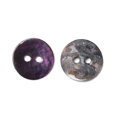 2-Hole Mother of Pearl Buttons BSHE-G029-08-1