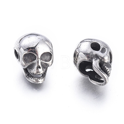 Halloween 304 Stainless Steel Beads STAS-F243-20AS-1