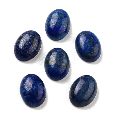 Natural Dyed Lapis Lazuli Cabochons G-G145-01B-30-1