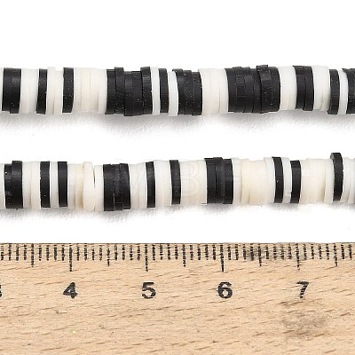 Handmade Polymer Clay Beads Strands PY-CBA21A8-01F-1