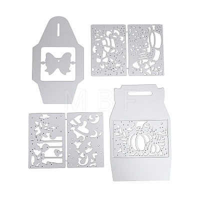 Gift Cases Carbon Steel Cutting Dies Stencils DIY-XCP0004-12-1