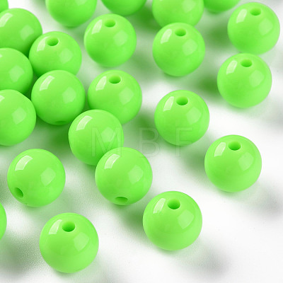 Opaque Acrylic Beads MACR-S370-C12mm-23-1