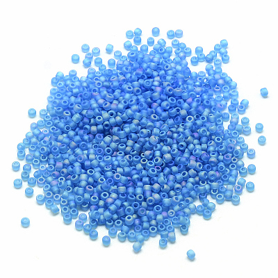 FGB 8/0 Grade A Round Glass Seed Beads SEED-Q010-3mm-M545-1